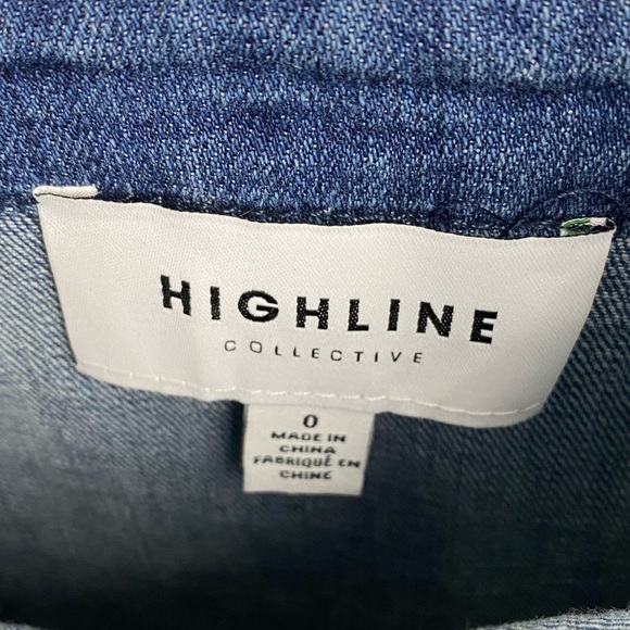 Highline Collective Denim Fit-and-Flare Dress - Picture 2 of 7